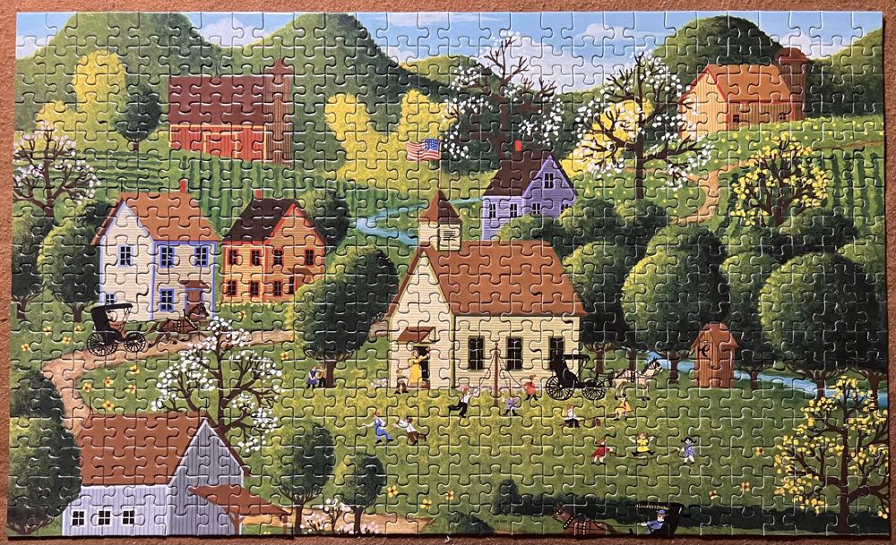 School Days - Rose Art puzzle collectible [Barcode 072348086367] - Main Image 2