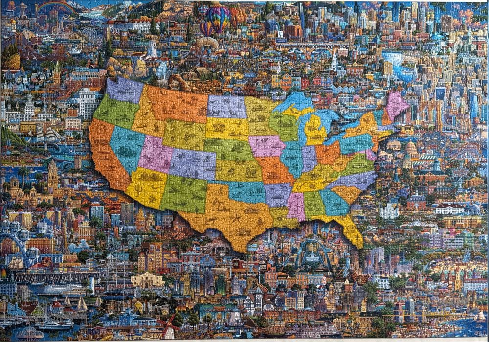 Best Of America - Buffalo - Dowdle puzzle collectible [Barcode 079346021604] - Main Image 2