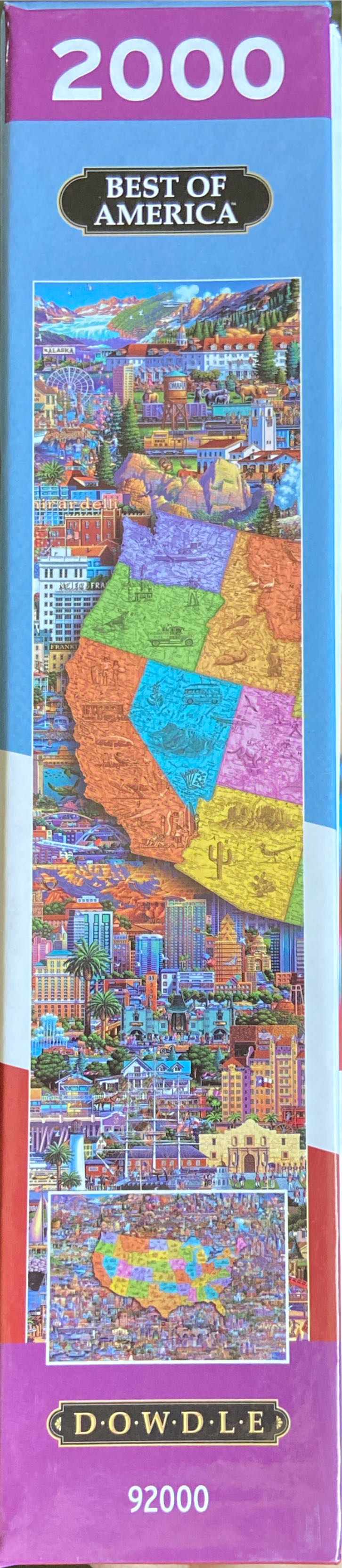 Best Of America - Buffalo - Dowdle puzzle collectible [Barcode 079346021604] - Main Image 3