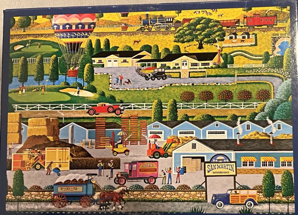 Mushroom Farm (DONATED) - Mega Puzzles puzzle collectible [Barcode 072348092009] - Main Image 2