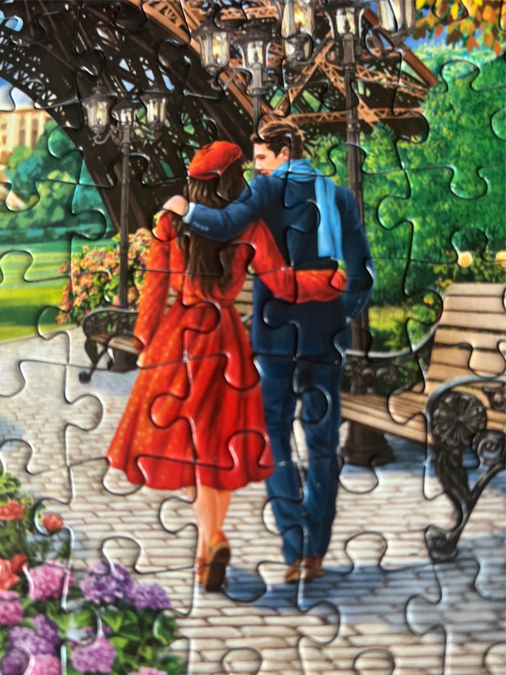 Spring In Paris - Anatolian puzzle collectible [Barcode 8698543136274] - Main Image 3