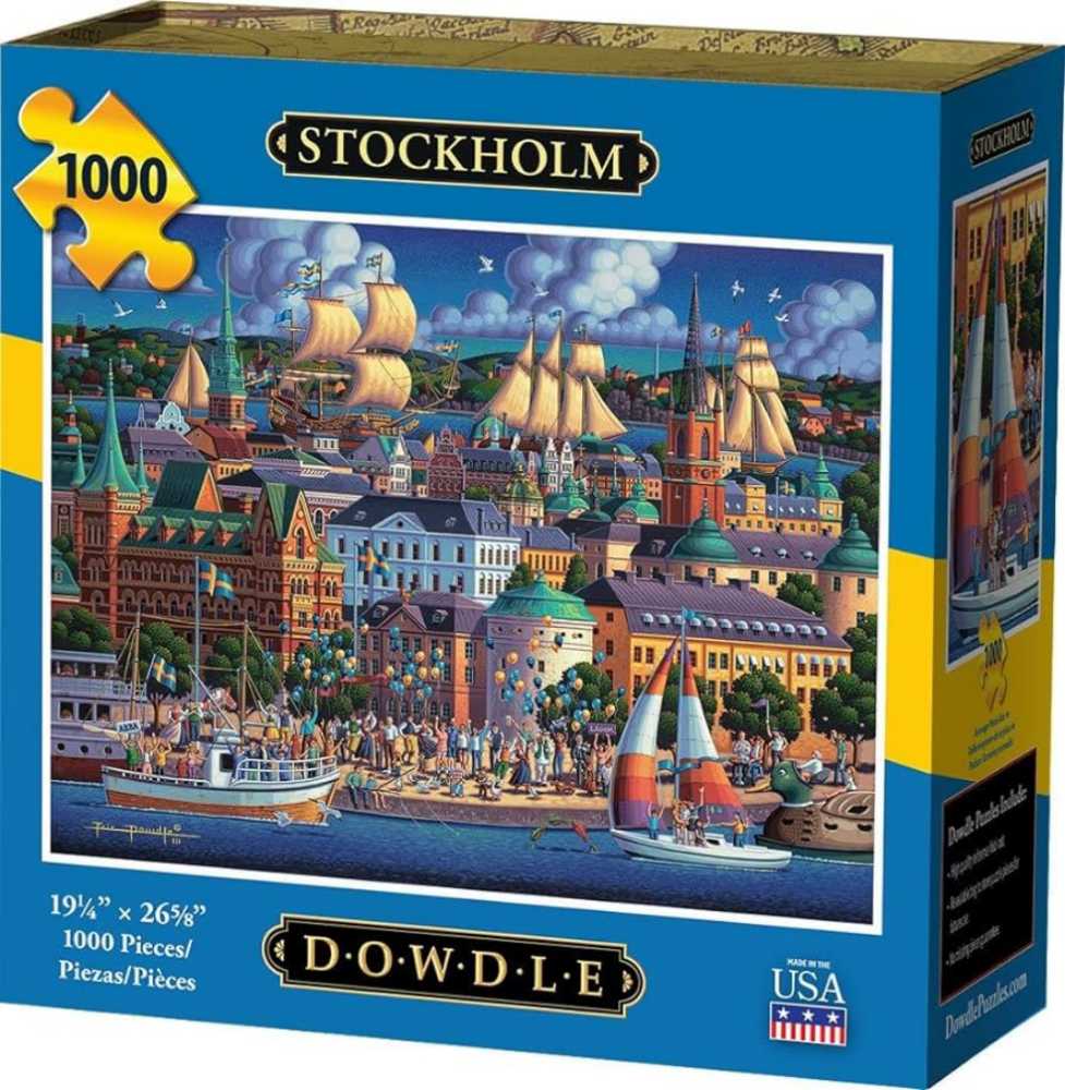 Stockholm - Dowdle 🇺🇸 puzzle collectible [Barcode 671095104838] - Main Image 2