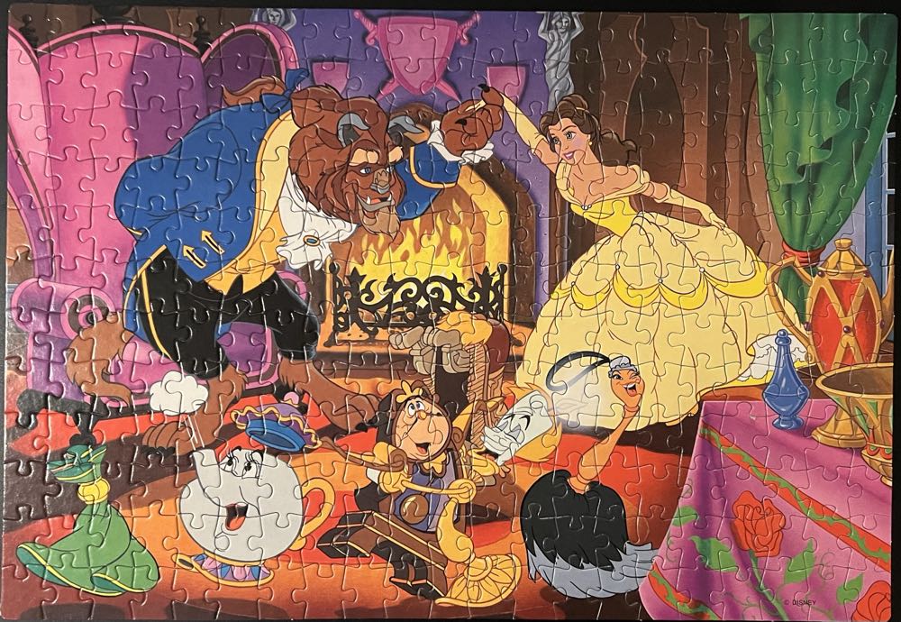 Beauty and the Beast-SOLD - Clementoni puzzle collectible [Barcode 8005125290802] - Main Image 2