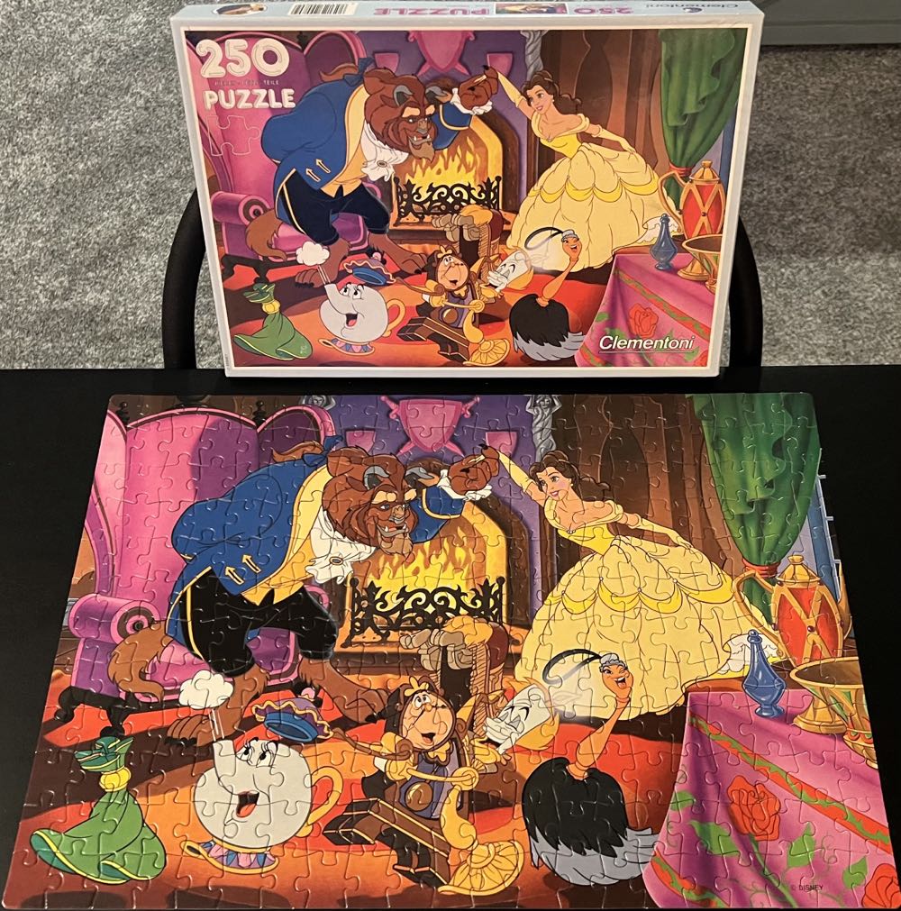 Beauty and the Beast-SOLD - Clementoni puzzle collectible [Barcode 8005125290802] - Main Image 3