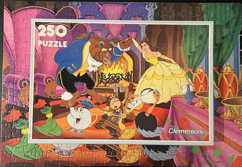 Beauty and the Beast-SOLD - Clementoni puzzle collectible [Barcode 8005125290802] - Main Image 4