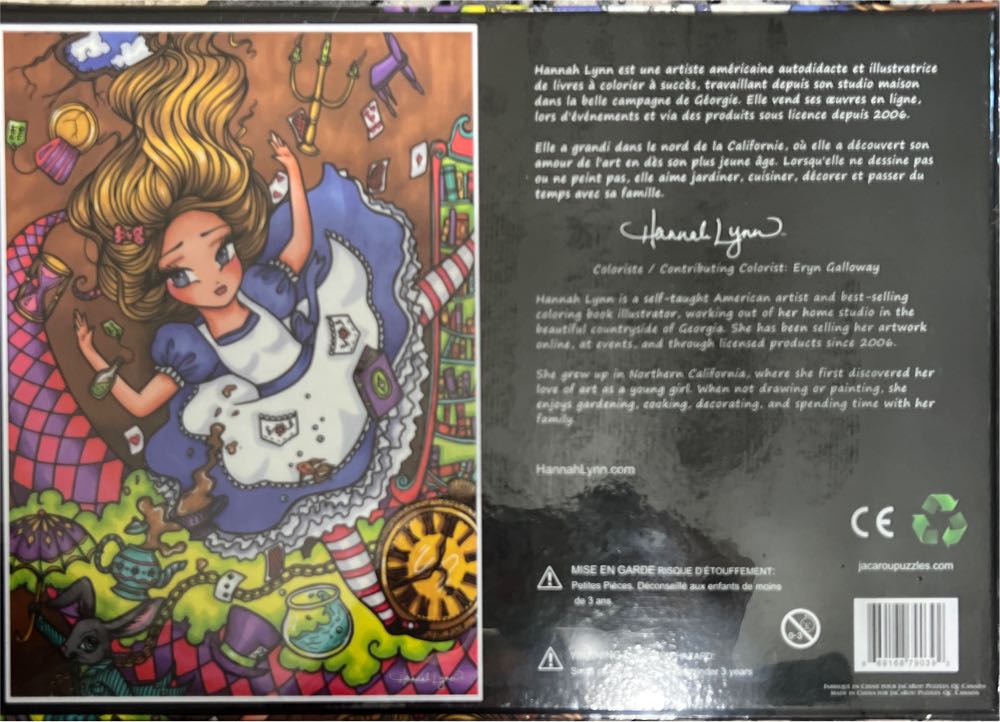 Down The Rabbit Hole - JaCaRou puzzle collectible [Barcode 669168790392] - Main Image 2