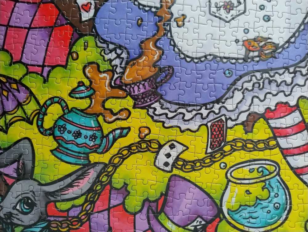 Down The Rabbit Hole - JaCaRou puzzle collectible [Barcode 669168790392] - Main Image 4