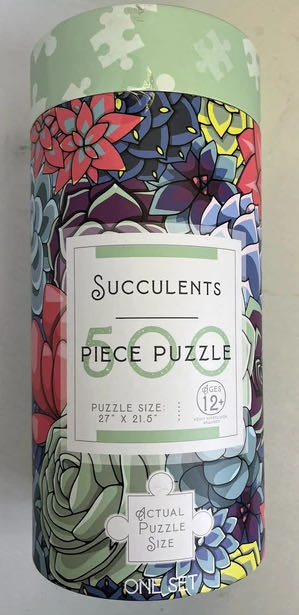 Succulents - RMS International puzzle collectible [Barcode 842779179774] - Main Image 2