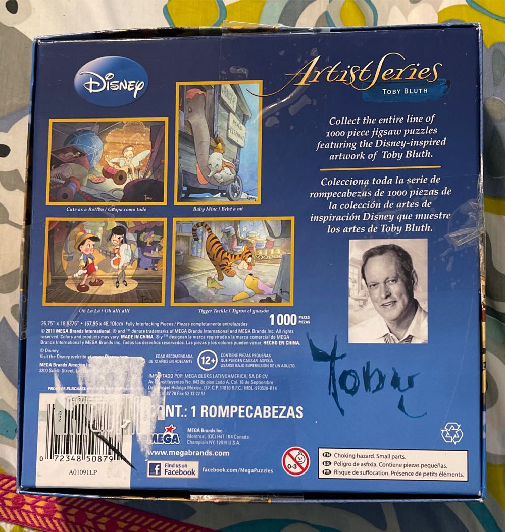 Artist series - Oh La La - Mega Brands puzzle collectible - Main Image 2