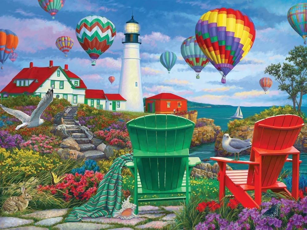 The Lighthouse - Traded #129 - Bits And Pieces puzzle collectible - Main Image 2