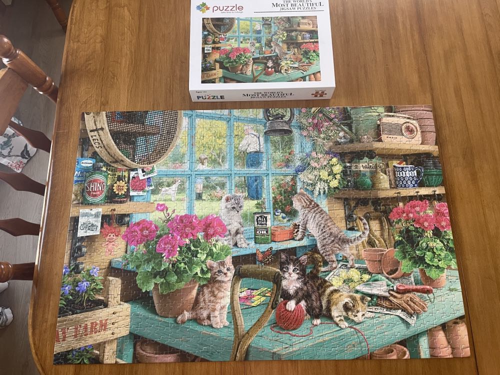 Garden Cats  puzzle collectible - Main Image 4