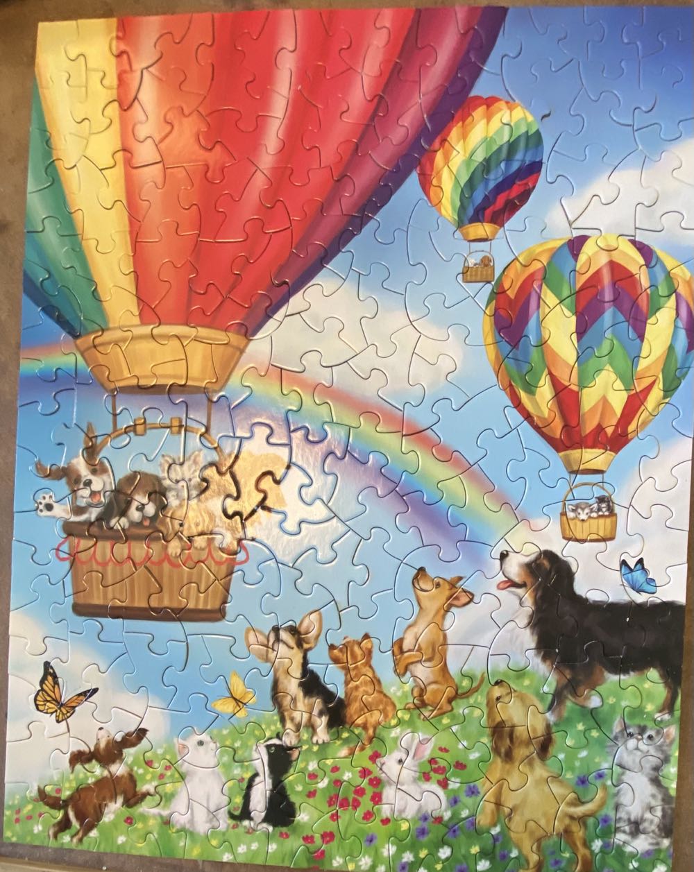 Hot Air Balloons  - Bits & Pieces puzzle collectible [Barcode 192949072405] - Main Image 2