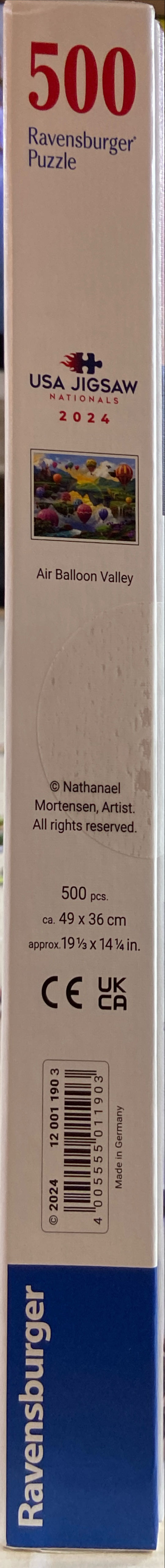 Air Balloon Valley - Ravensburger puzzle collectible [Barcode 4005555011903] - Main Image 2