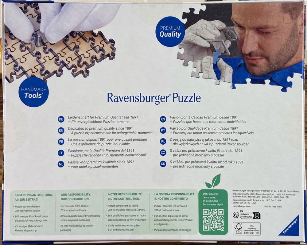 Air Balloon Valley - Ravensburger puzzle collectible [Barcode 4005555011903] - Main Image 3