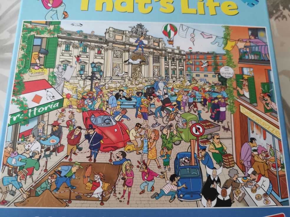 Rome - Goliath That’s life puzzle collectible [Barcode 8720077229150] - Main Image 2