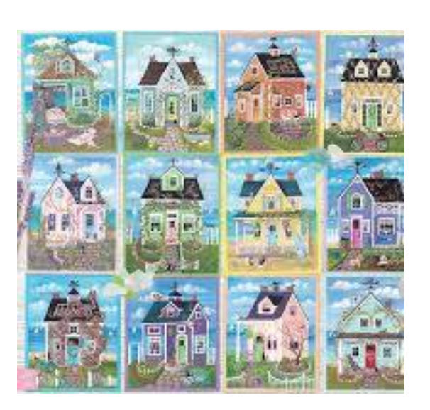 Cobble Hill Seaside Cottages - Cobble Hill puzzle collectible [Barcode 625012402859] - Main Image 2