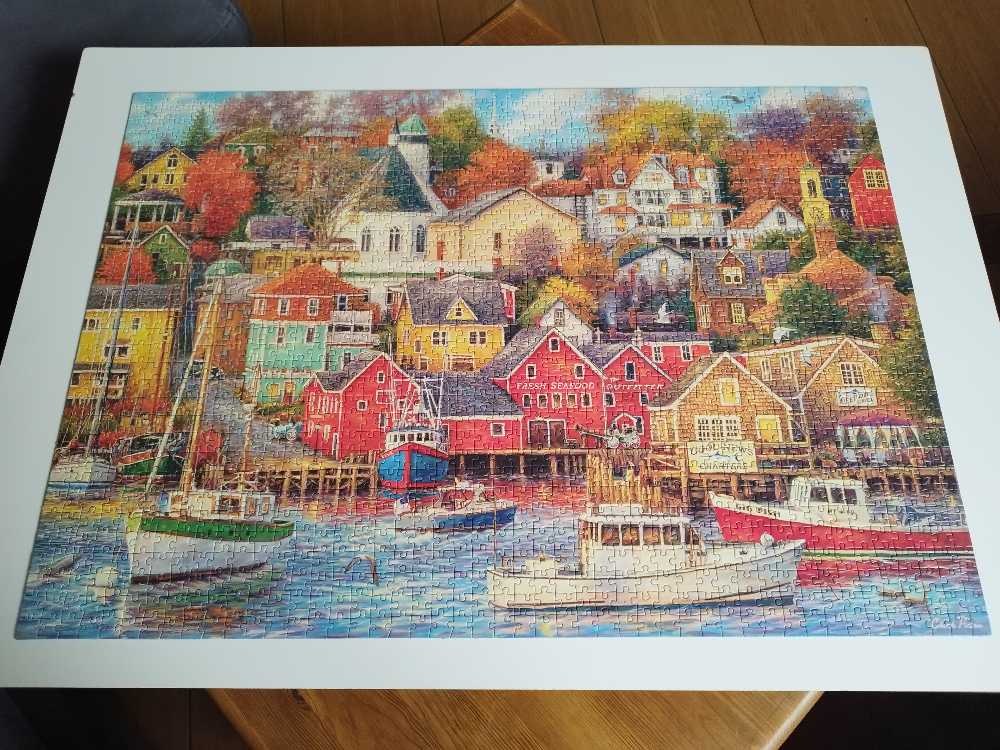 Good Times Harbor - Clementoni 🇮🇹 puzzle collectible [Barcode 8005125316854] - Main Image 2