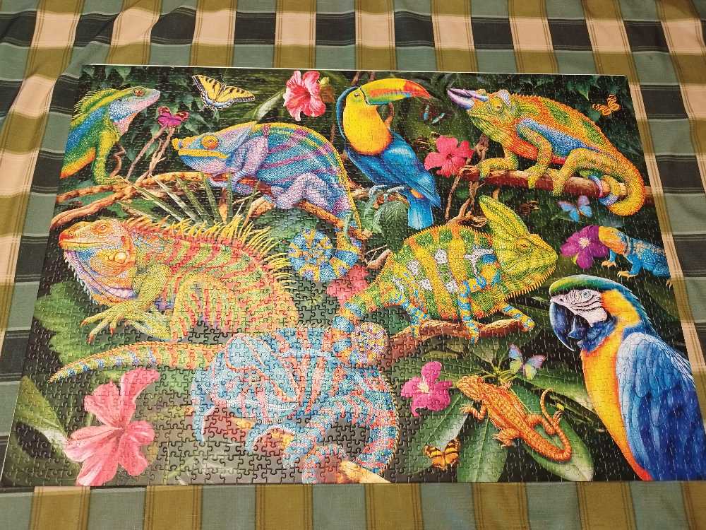 Amazing Chameleons - Cherry Pazzi puzzle collectible [Barcode 5903728750101] - Main Image 3