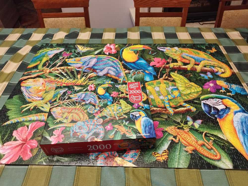 Amazing Chameleons - Cherry Pazzi puzzle collectible [Barcode 5903728750101] - Main Image 4