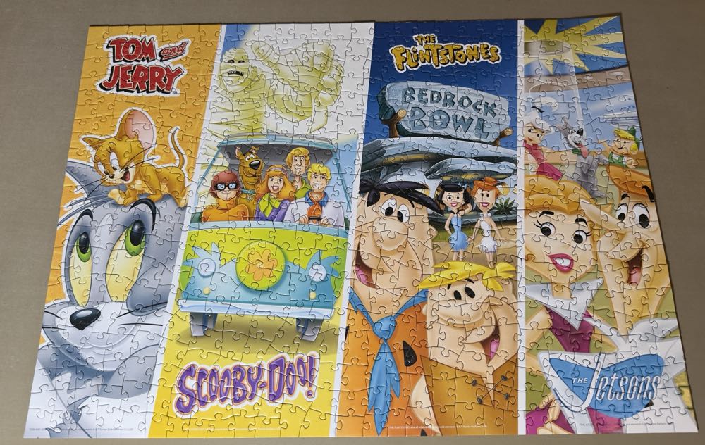 Hanna Barbera Collage - Master Pieces puzzle collectible [Barcode 705988324109] - Main Image 2