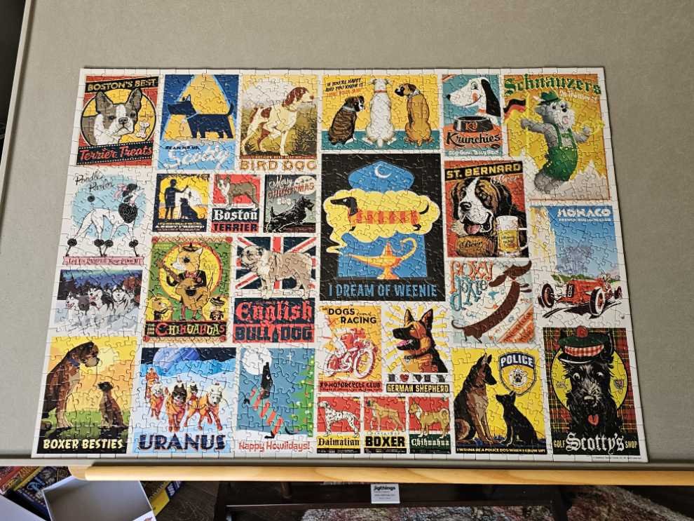 Dog Lovers - MasterPieces puzzle collectible [Barcode 705988724152] - Main Image 2