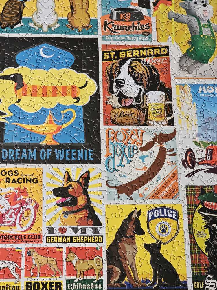 Dog Lovers - MasterPieces puzzle collectible [Barcode 705988724152] - Main Image 4