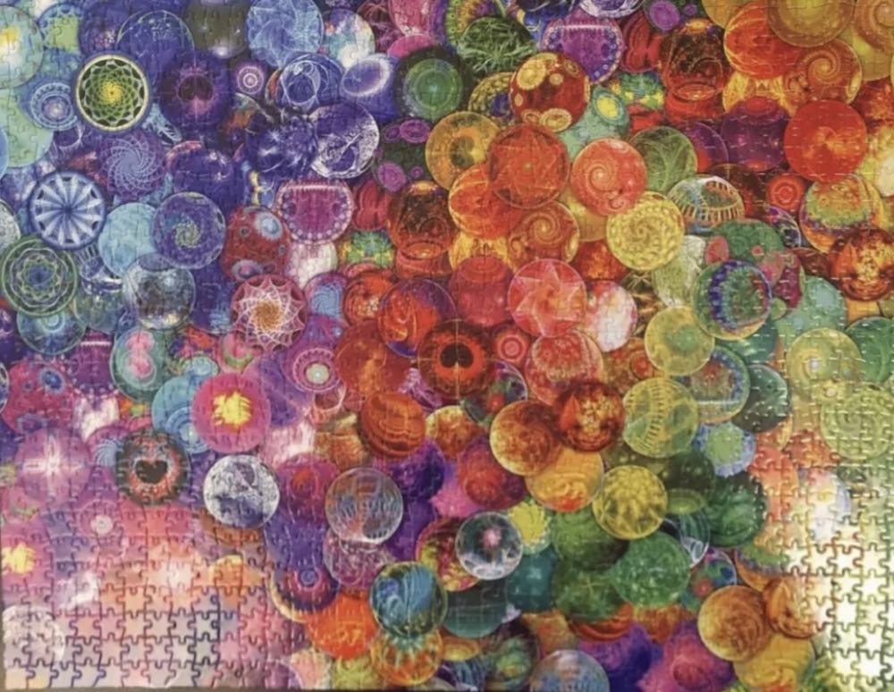 Cosmic Marbles - Buffalo puzzle collectible [Barcode 079346127146] - Main Image 3