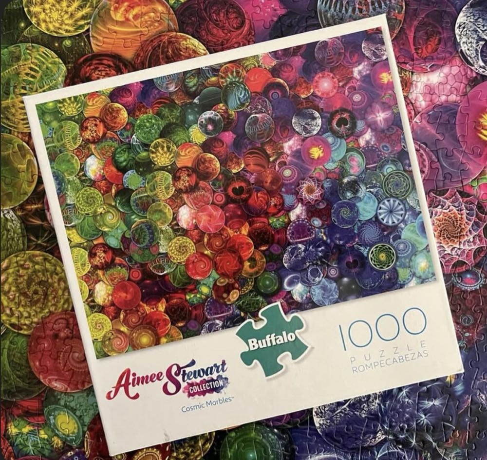 Cosmic Marbles - Buffalo puzzle collectible [Barcode 079346127146] - Main Image 4