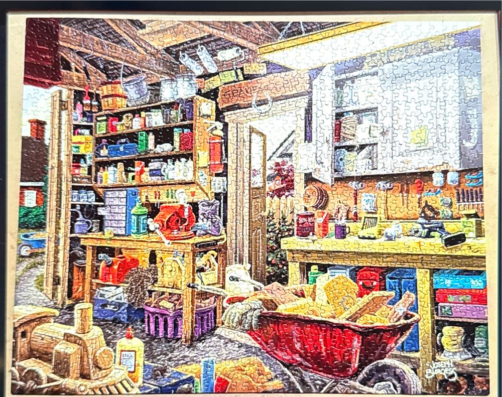 Grandpa’s Shed (PC)💎 - White Mountain puzzle collectible - Main Image 2