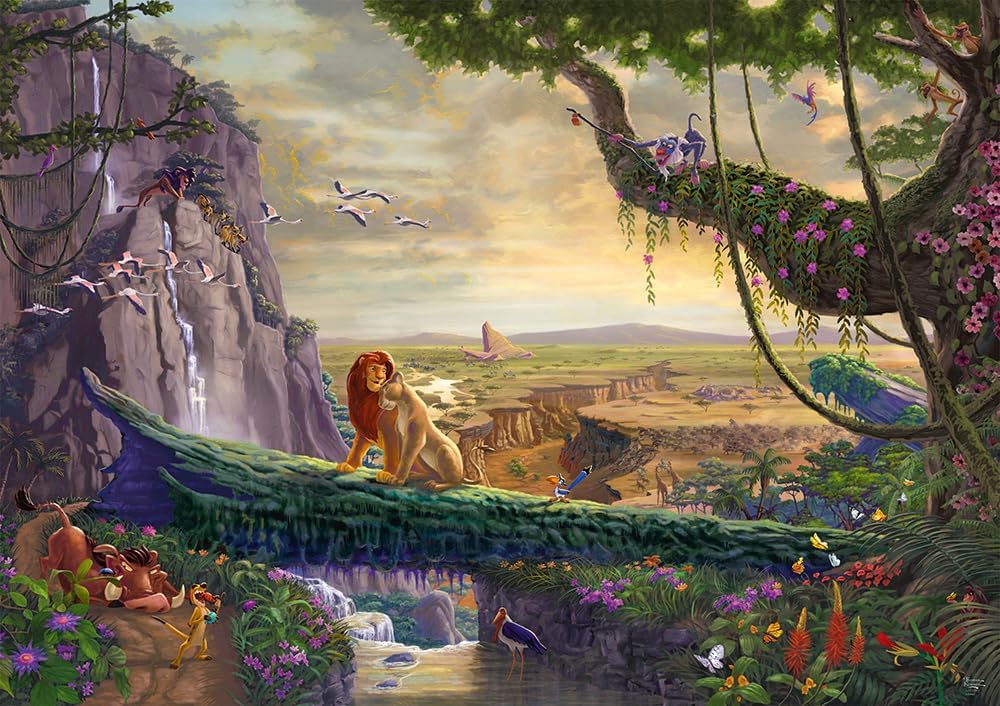 The Lion King - Return To Pride Rock - Schmidt puzzle collectible [Barcode 4001504573966] - Main Image 2