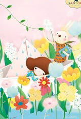 Kori Kumi Dreamboat Santoro🟦🇨🇦 - Educa puzzle collectible [Barcode 8412668167278] - Main Image 2