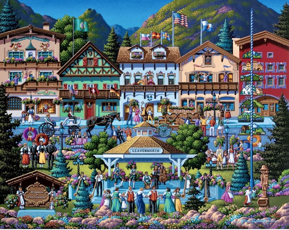 Leavenworth - From Adam - Dowdle puzzle collectible - Main Image 2