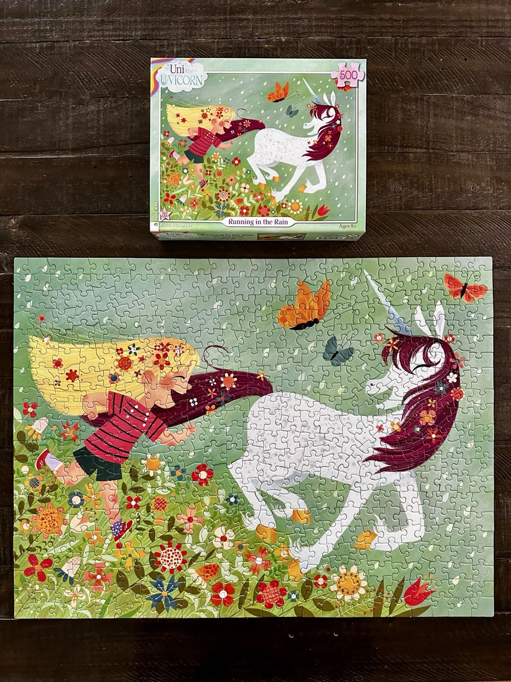 Running In The Rain - New York Company puzzle collectible [Barcode 819844015978] - Main Image 3