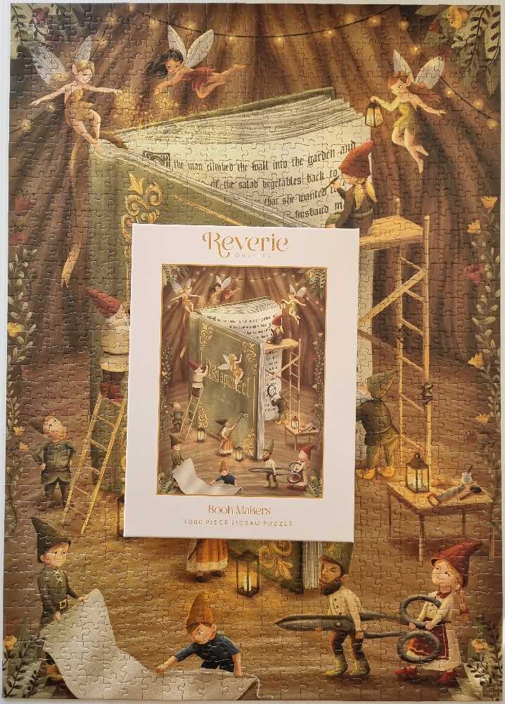 Book Makers - Reverie Puzzles puzzle collectible [Barcode 9309000168026] - Main Image 3