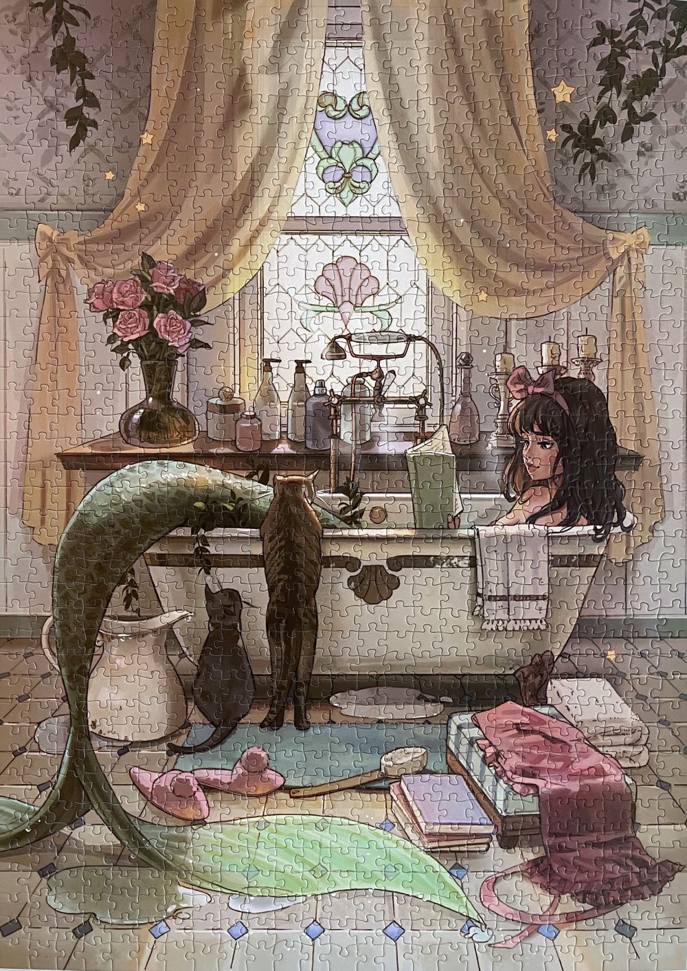 A Mermaid’s Bath - Reverie puzzle collectible [Barcode 9309000168668] - Main Image 2