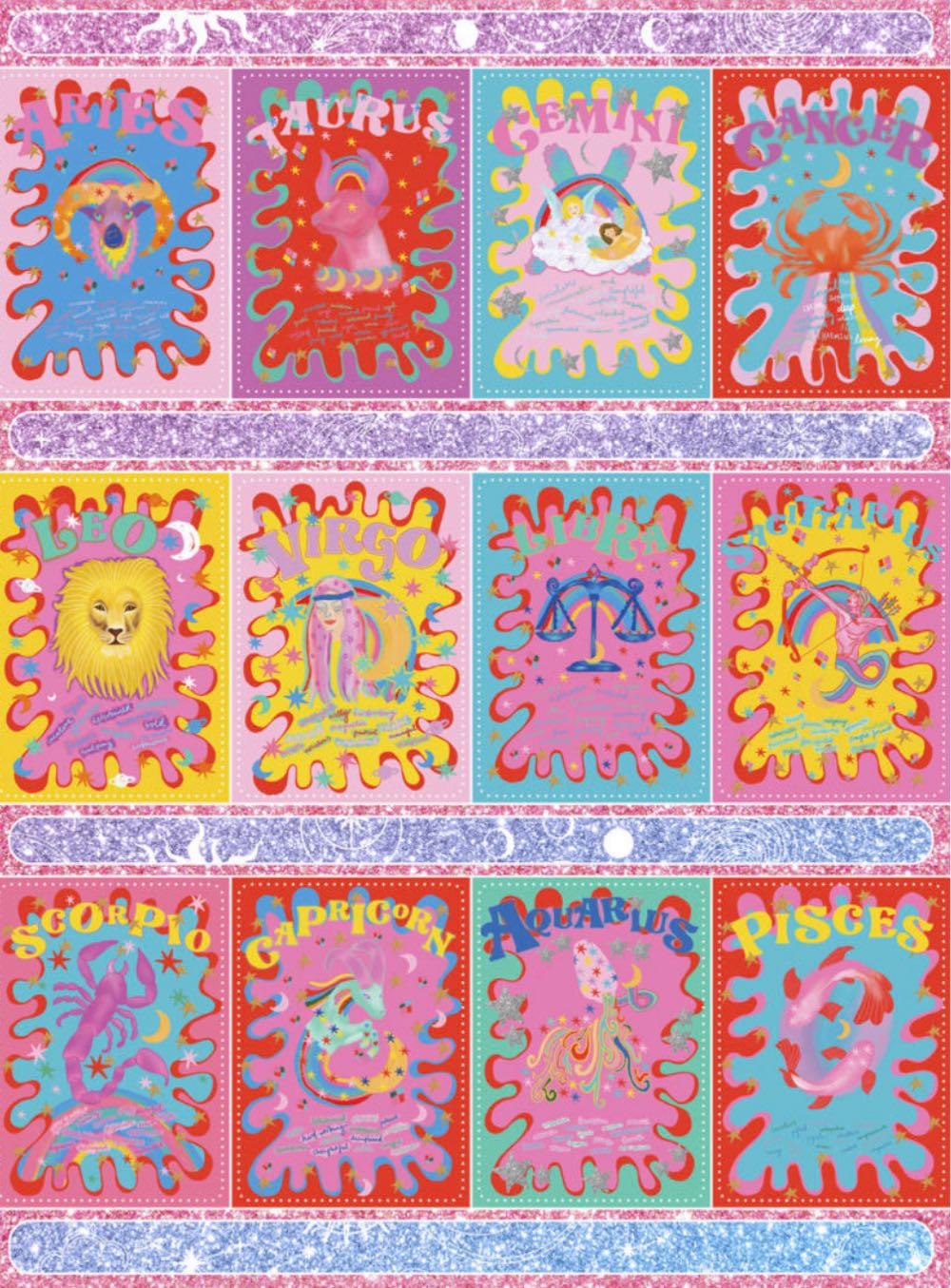 Astrology Collage - Buffalo puzzle collectible [Barcode 079346108084] - Main Image 2