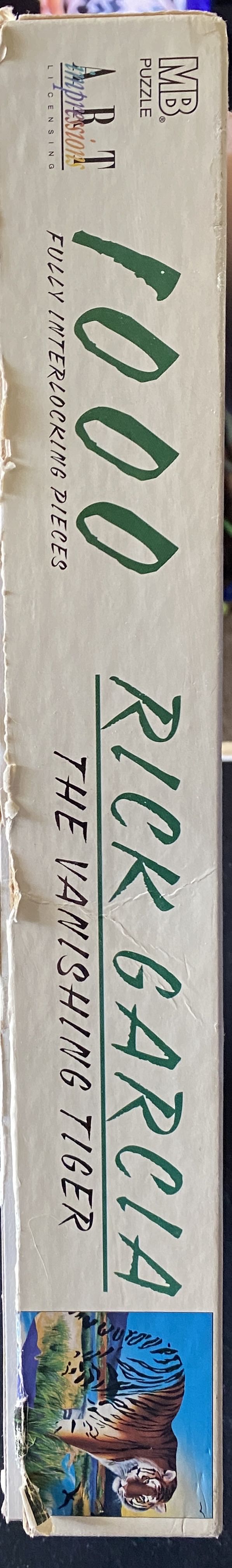 The Vanishing Tiger - Milton Bradley (MB) 🇺🇸 puzzle collectible [Barcode 032244048951] - Main Image 2