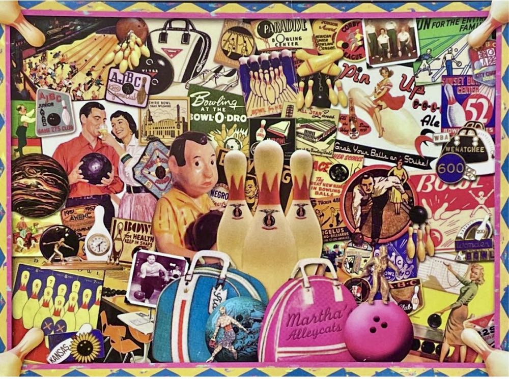 Retro Remix : Lucky Strike! - Ceaco puzzle collectible [Barcode 021081023542] - Main Image 2