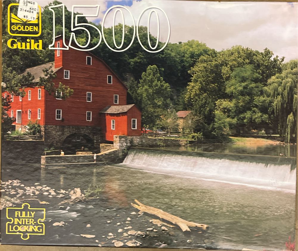Clinton NJ - Golden Guild puzzle collectible [Barcode 033500046674] - Main Image 2