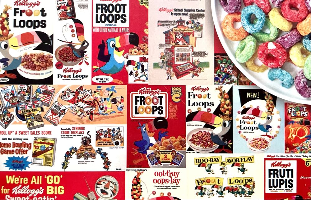 Kelloggs 1 : Froot Loops - Spin Master puzzle collectible [Barcode 778988409220] - Main Image 2