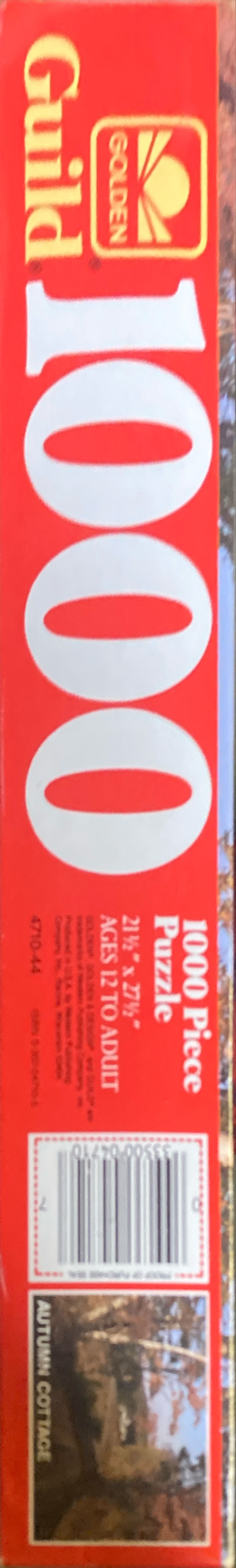 Autumn Cottage - Golden puzzle collectible [Barcode 033500047107] - Main Image 2