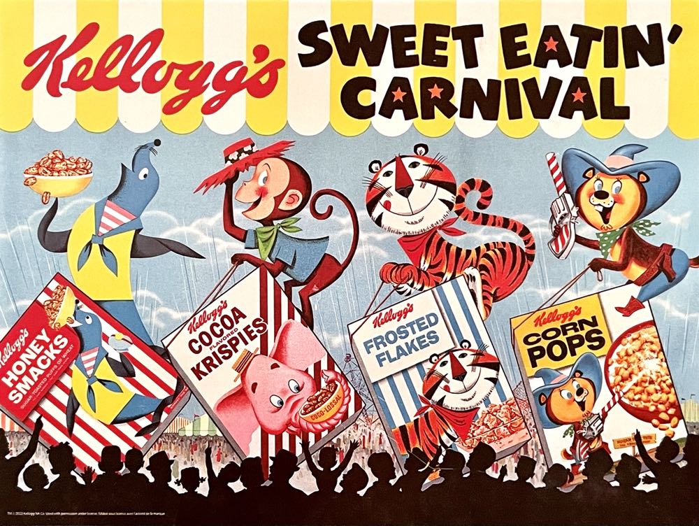 Kelloggs 2 : Carnival 🆕 - Spin Master puzzle collectible [Barcode 778988439067] - Main Image 2