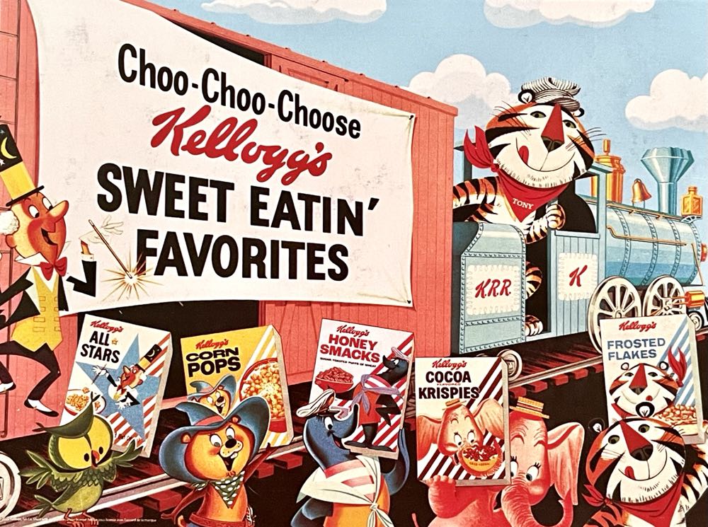 Kelloggs 2 : Choo Choo Choose 🆕 - Spin Master puzzle collectible [Barcode 778988439067] - Main Image 2