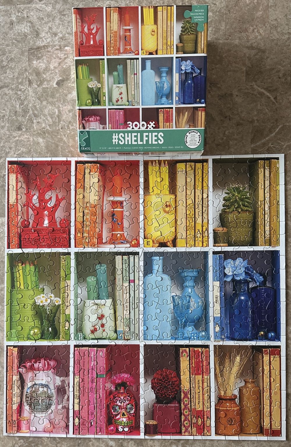 The Colour File - Ceaco puzzle collectible [Barcode 021081222730] - Main Image 2