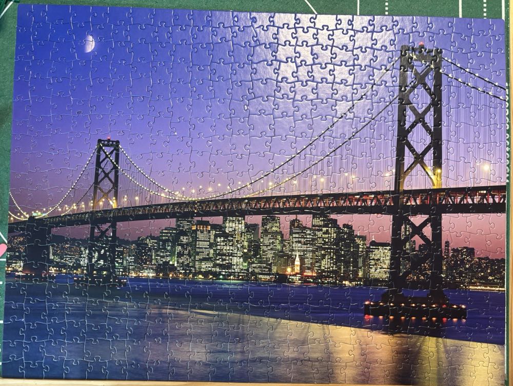 San Francisco Bay Travel / Wish You Were Here - Ravensburger puzzle collectible [Barcode 666273809445] - Main Image 2