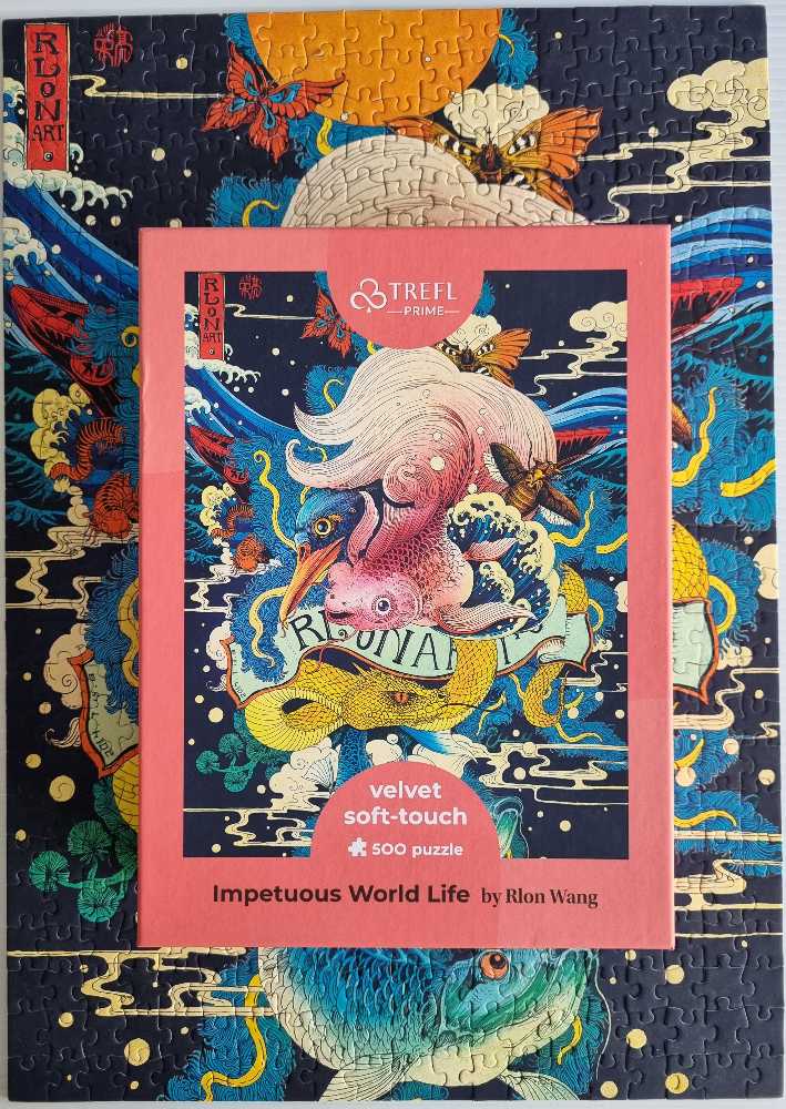 Impetuous World Life - Trefl puzzle collectible [Barcode 5900511374216] - Main Image 2