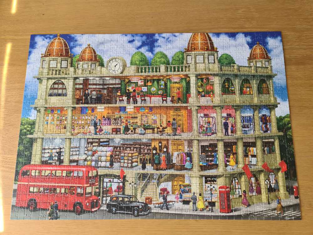 #The Department Store 😊 COMPLETED 05/05/2024 - Corner Piece 🇬🇧 puzzle collectible - Main Image 2