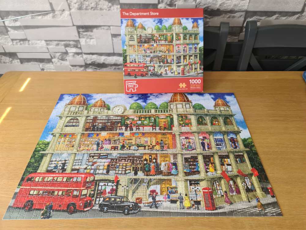 #The Department Store 😊 COMPLETED 05/05/2024 - Corner Piece 🇬🇧 puzzle collectible - Main Image 3