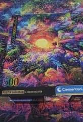 Psyschedelic Jungle Sunrise - Clementoni puzzle collectible [Barcode 8005125355181] - Main Image 4