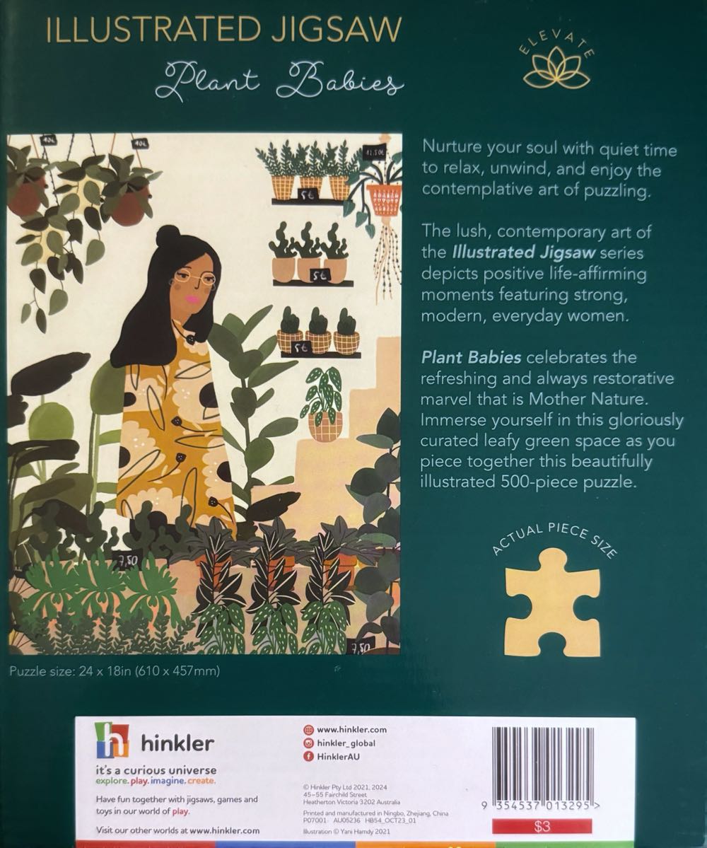 Plant Babies - Hinkler puzzle collectible [Barcode 9354537013295] - Main Image 3